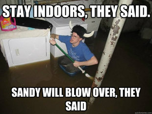Do the laundry they said