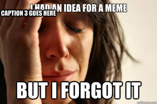 First World Problems