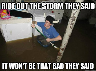 Do the laundry they said