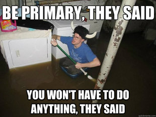 Do the laundry they said