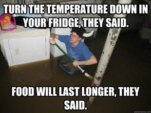 Do the laundry they said