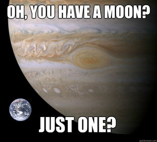 Condescending Jupiter