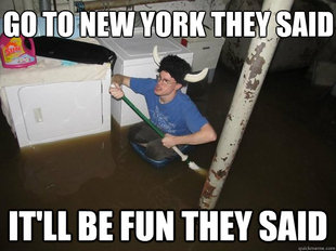 Do the laundry they said