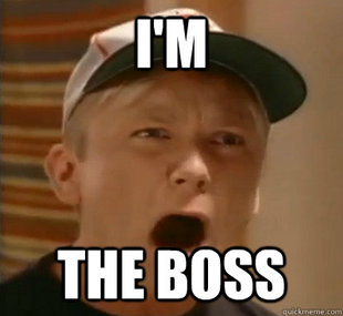 Im the boss