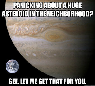 Condescending Jupiter