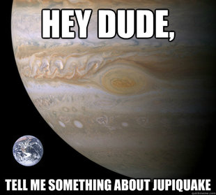Condescending Jupiter