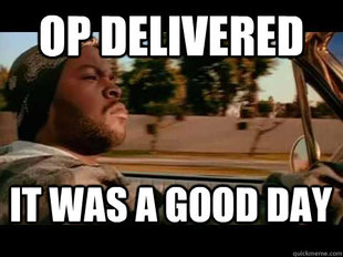 It Was a Good Day