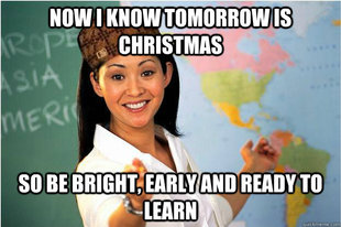 Scumbag Teacher