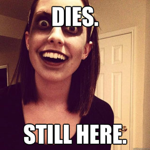 She wants you for your brains!