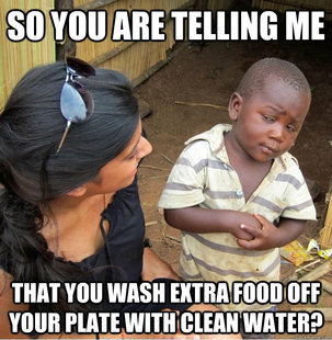 Skeptical Third World Kid
