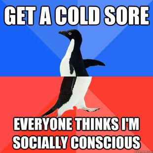 Socially Awkward Awesome Penguin