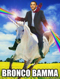 Obama rainbow unicorn