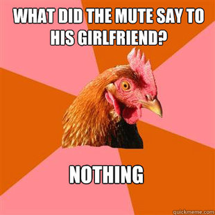 Anti-Joke Chicken