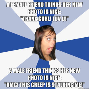 Annoying Facebook Girl