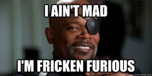 Fury aint mad
