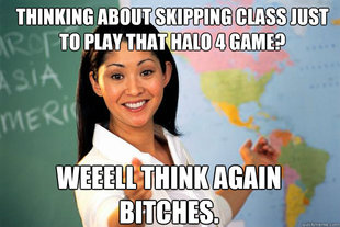 Unhelpful High School Teacher