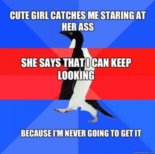 Socially Awkward Awesome Awkward Penguin