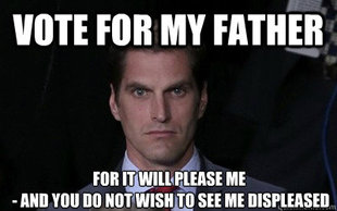 Menacing Josh Romney