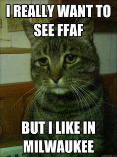 Depressed cat