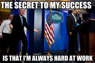 Inappropriate Timing Bill Clinton