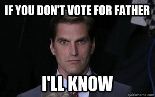 Menacing Josh Romney