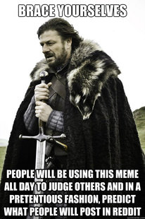Brace yourself