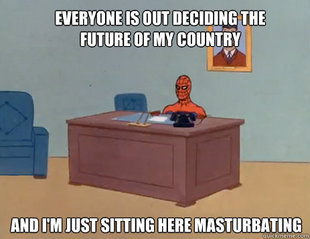 masturbating spiderman