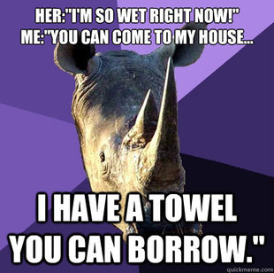 Sexually Oblivious Rhino