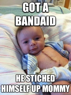 Ridiculously Goodlooking Surgery Baby