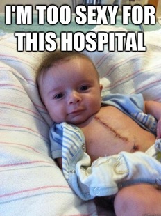Ridiculously Goodlooking Surgery Baby