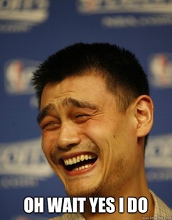 Yao Ming Nobody cares