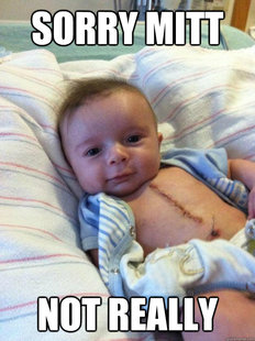 Ridiculously Goodlooking Surgery Baby