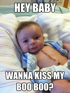 Ridiculously Goodlooking Surgery Baby