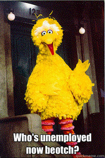 too Big Bird