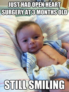 Ridiculously Goodlooking Surgery Baby