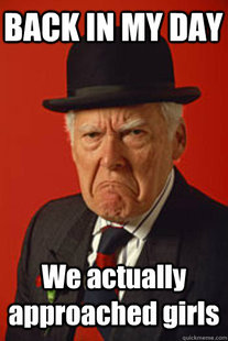 Pissed old guy