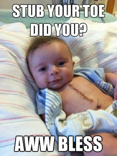 Ridiculously Goodlooking Surgery Baby