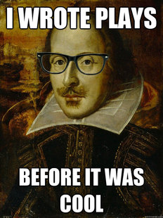 Hipster Shakespeare
