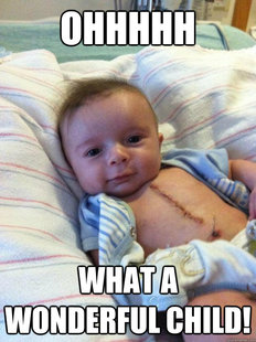 Ridiculously Goodlooking Surgery Baby