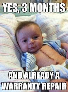 Ridiculously Goodlooking Surgery Baby
