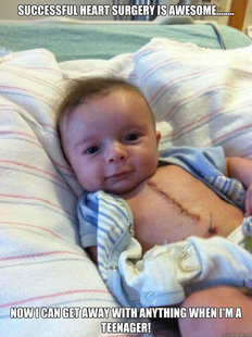 Ridiculously Goodlooking Surgery Baby