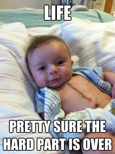 Ridiculously Goodlooking Surgery Baby
