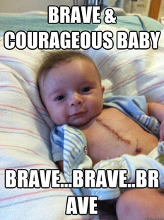 Ridiculously Goodlooking Surgery Baby