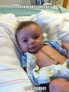 Ridiculously Goodlooking Surgery Baby