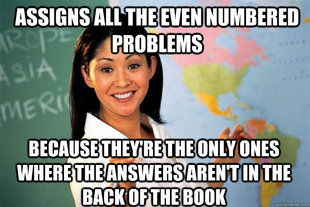 Unhelpful High School Teacher