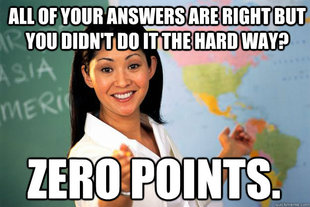 Unhelpful High School Teacher