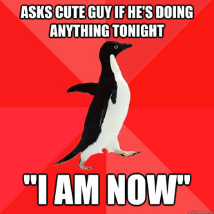 Socially Awesome Penguin