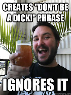 wilw dont be a dick