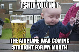 drunk baby
