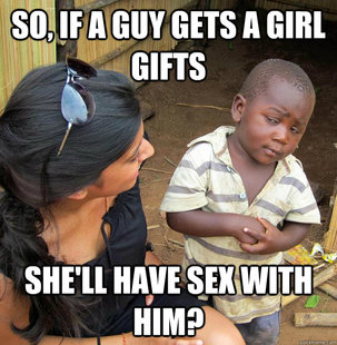 Skeptical Third World Child